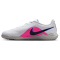 NIKE Jr. Tiempo Maestro Club IC Fußballschuhe Kinder 146 - white/black-racer blue-pink blast 32