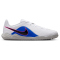 NIKE Jr. Tiempo Maestro Club IC Fußballschuhe Kinder 146 - white/black-racer blue-pink blast 32