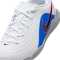 NIKE Jr. Tiempo Maestro Club IC Fußballschuhe Kinder 146 - white/black-racer blue-pink blast 32