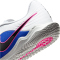 NIKE Tiempo Maestro Club IC Fußballschuhe 146 - white/black-racer blue-pink blast 39