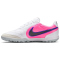 NIKE Tiempo Ligera Pro TF Multinocken-Fußballschuhe Herren 146 - white/black-racer blue-pink blast 39