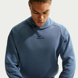 NIKE Pro Training Therma-FIT Midlayer Hoodie Herren 491 - diffused blue/black M