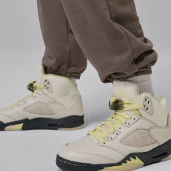 NIKE Jordan Sport Crossover Dri-FIT Fleece Trainingshose Damen 040 - olive grey/black M