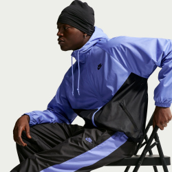 NIKE Windrunner gefütterte Webhose Herren 011 - black/sapphire/sapphire M