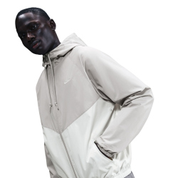 NIKE Windrunner Storm-FIT Kapuzenjacke Herren 012 - lt iron ore/sail/sail M