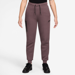 NIKE Sportswear Tech Fleece Mid-Waist Jogginghose Damen 502 - tattoo/black S
