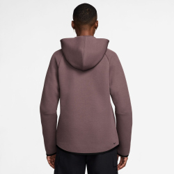 NIKE Sportswear Tech Fleece Kapuzenjacke Damen 502 - tattoo/black S