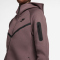 NIKE Sportswear Tech Fleece Kapuzenjacke Damen 502 - tattoo/black S