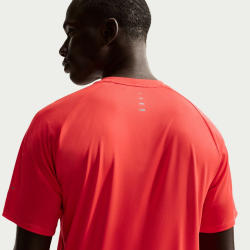 NIKE Stride Dri-FIT ADV kurzarm Laufshirt Herren 696 - lt crimson/reflective silv M