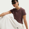 NIKE Sportswear Rib T-Shirt Damen 502 - tattoo M