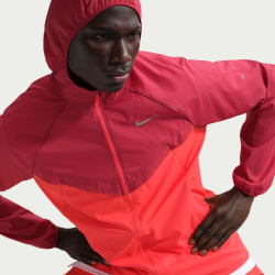 NIKE UV Stride Dri-FIT Laufjacke Herren 614 - team crimson/lt crimson/reflective silv M