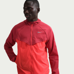 NIKE UV Stride Dri-FIT Laufjacke Herren 614 - team crimson/lt crimson/reflective silv XL