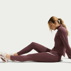 NIKE Tempo High-Waist 7/8-Leggings Damen 502 - tattoo/reflective silv/white L