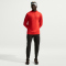 NIKE Stride Dri-FIT 1/2-Zip Midlayer Laufshirt Herren 696 - lt crimson/reflective silv S