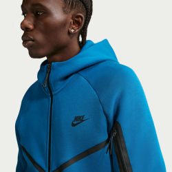 NIKE Tech Fleece Windrunner Kapuzenjacke 476 - court blue/black XS