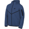 NIKE Tech Fleece Windrunner Kapuzenjacke 476 - court blue/black XS