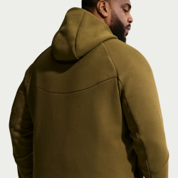 NIKE Tech Fleece Windrunner Kapuzenjacke 368 - olive flak/black M