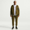 NIKE Tech Fleece Windrunner Kapuzenjacke 368 - olive flak/black M