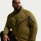 NIKE Tech Fleece Windrunner Kapuzenjacke 368 - olive flak/black L