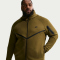 NIKE Tech Fleece Windrunner Kapuzenjacke 368 - olive flak/black XXL
