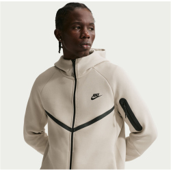 NIKE Tech Fleece Windrunner Kapuzenjacke 236 - cream ii/black M