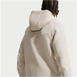 NIKE Tech Fleece Windrunner Kapuzenjacke 236 - cream ii/black M