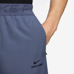 NIKE Pro Training Dri-FIT Trainingshose Herren 491 - diffused blue/black XL