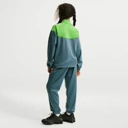 NIKE Sportswear Dri-FIT Trainingsanzug Kinder 382 - mineral slate/mean green/white XL (158-170 cm)