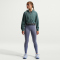 NIKE Pro Dri-FIT Fleece Hoodie Mädchen 382 - mineral slate/mineral slate/black/white M (137-146 cm)