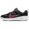NIKE Stellar Ride Sneaker Kinder 007 - black/university red-anthracite-white 28