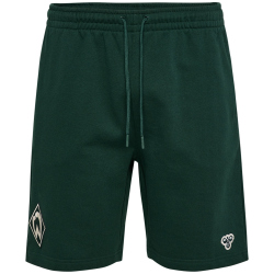hummel SV Werder Bremen Travel Sweatshorts 6231 - pine...