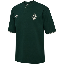 hummel SV Werder Bremen Travel Poloshirt 6231 - pine grove M