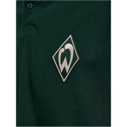 hummel SV Werder Bremen Travel Poloshirt 6231 - pine grove M