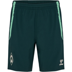 hummel SV Werder Bremen Staff Trainingsshorts 6231 - pine...