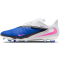 NIKE Phantom 6 Academy EasyOn FG/MG Fußballschuhe 446 - racer blue/pink blast-white 41
