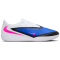 NIKE Phantom 6 Academy IC Fußballschuhe 446 - racer blue/pink blast-white 39