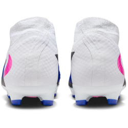 NIKE Phantom 6 High Academy FG/MG Fußballschuhe Herren 446 - racer blue/pink blast-white 36
