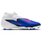 NIKE Phantom 6 High Academy FG/MG Fußballschuhe Herren 446 - racer blue/pink blast-white 36