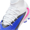 NIKE Phantom 6 High Club FG/MG Fußballschuhe 446 - racer blue/pink blast-white 43