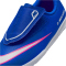 NIKE Jr. Mercurial Vapor 16 Club IC Fußballschuhe Kinder 446 - racer blue/white 28