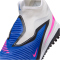NIKE Jr. Phantom 6 Academy TF Multinocken-Fußballschuhe Kinder 446 - racer blue/pink blast-white 32