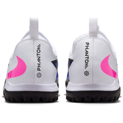 NIKE Jr. Phantom 6 Academy TF Multinocken-Fußballschuhe Kinder 446 - racer blue/pink blast-white 32