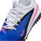NIKE Jr. Phantom 6 Academy TF Multinocken-Fußballschuhe Kinder 446 - racer blue/pink blast-white 32