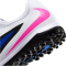 NIKE Jr. Phantom 6 Academy TF Multinocken-Fußballschuhe Kinder 446 - racer blue/pink blast-white 32