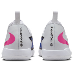 NIKE Jr. Phantom 6 Academy IC Fußballschuhe Kinder 446 - racer blue/pink blast-white 32