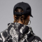 NIKE Jordan Club Unstructured Cap 010 - black/white S/M
