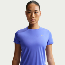 NIKE Tempo Dri-FIT kurzarm Laufshirt Damen 570 - sapphire/reflective silv S