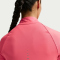 NIKE Swift Dri-FIT UV 1/2-Zip Laufshirt Damen 897 - sea coral/reflective silv S