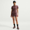 NIKE Swift Dri-FIT kurzarm Laufshirt Damen 502 - tattoo/reflective silv M
