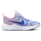 NIKE Cosmic Runner Laufschuhe Kinder 011 - ghost/midnight navy-sapphire-lt magenta 28